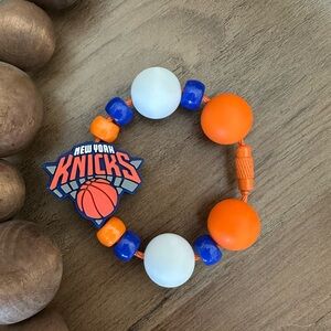Basketball NBA Game Day New York KNICKS Silicone Tumblers Stanley Handle Charms